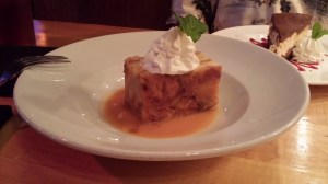 Banana Bread Pudding with Bourbon Sauce